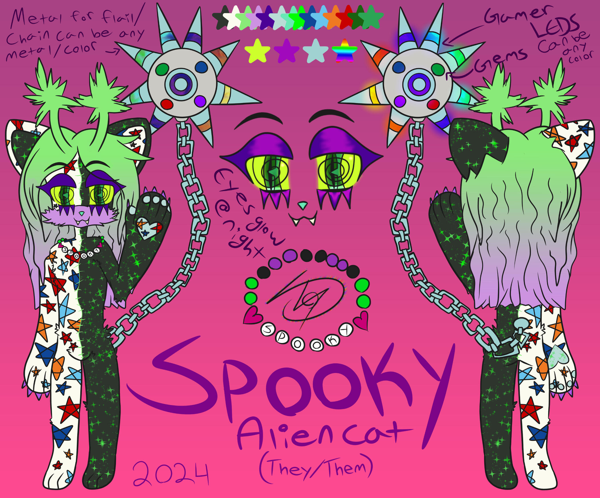 Customs/character designs and ref sheets